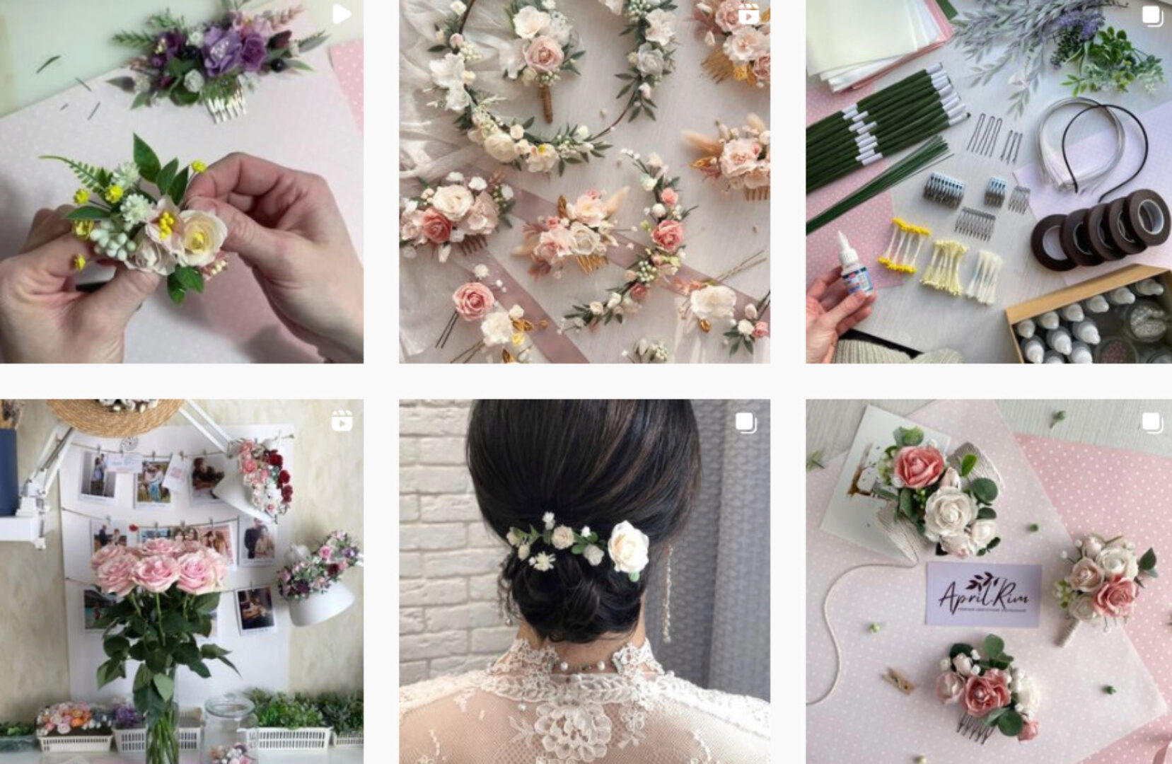 МК по цветочным украшениям из фоамирана (Анна Шепель)