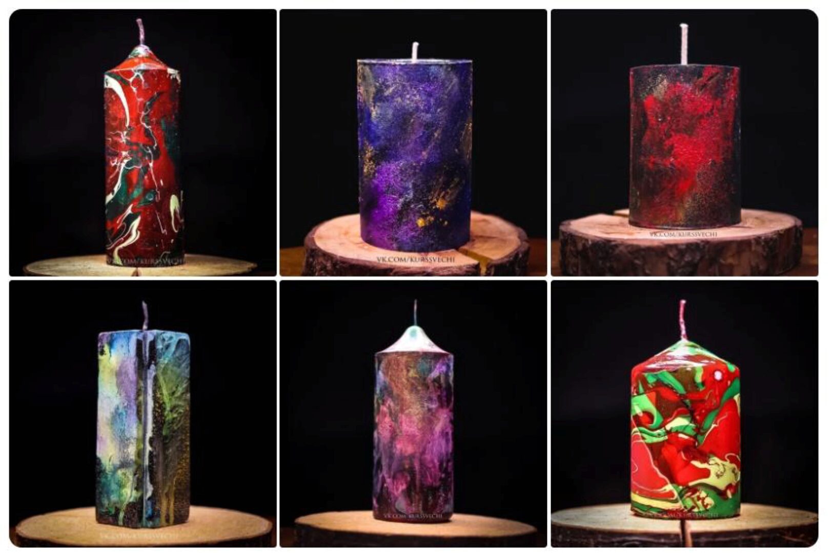 [ТЦ Светрашам] Свечи с космическим эффектом (Ольга Плюсова)