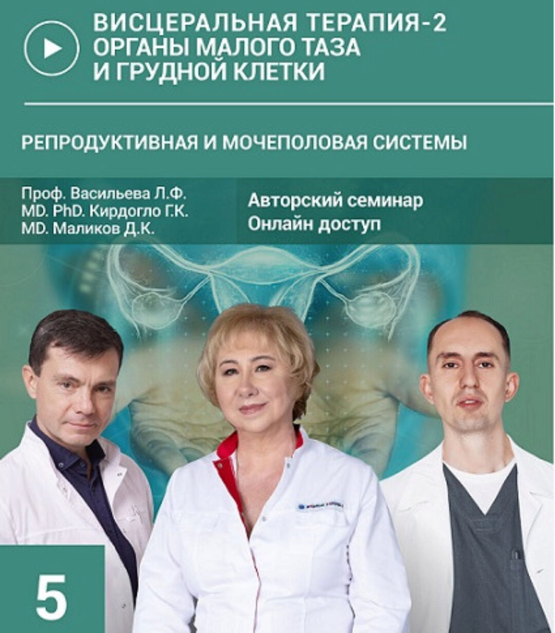 Висцеральная терапия-2. Органы малого таза и грудной клетки. Семинар №5 (Лариса Васильева, Глеб Кирдогло, Дмитрий Маликов)
