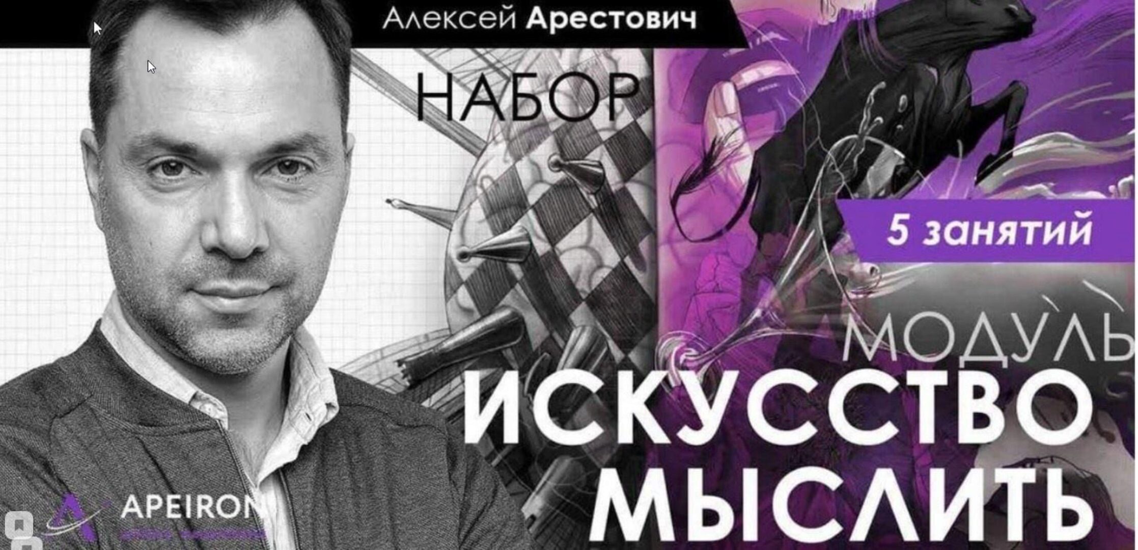 «Искусство мыслить» занятие 3 (Алексей Арестович)