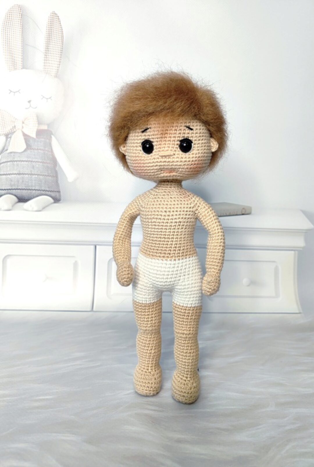 Кукла мальчик Пашка (Любовь Гончарова)