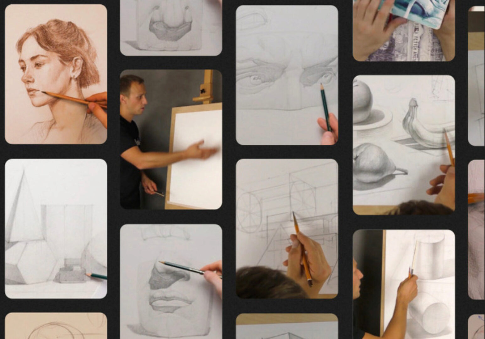 [Академика] Пять онлайн-курсов рисования по цене одного (Денис Чернов, Андрей Томский)