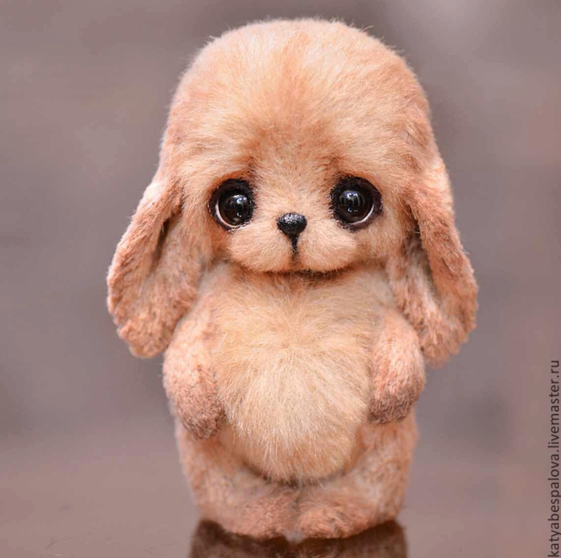 Выкройка+подробный МК «Бежевый зайчик» (Катя Беспалова)