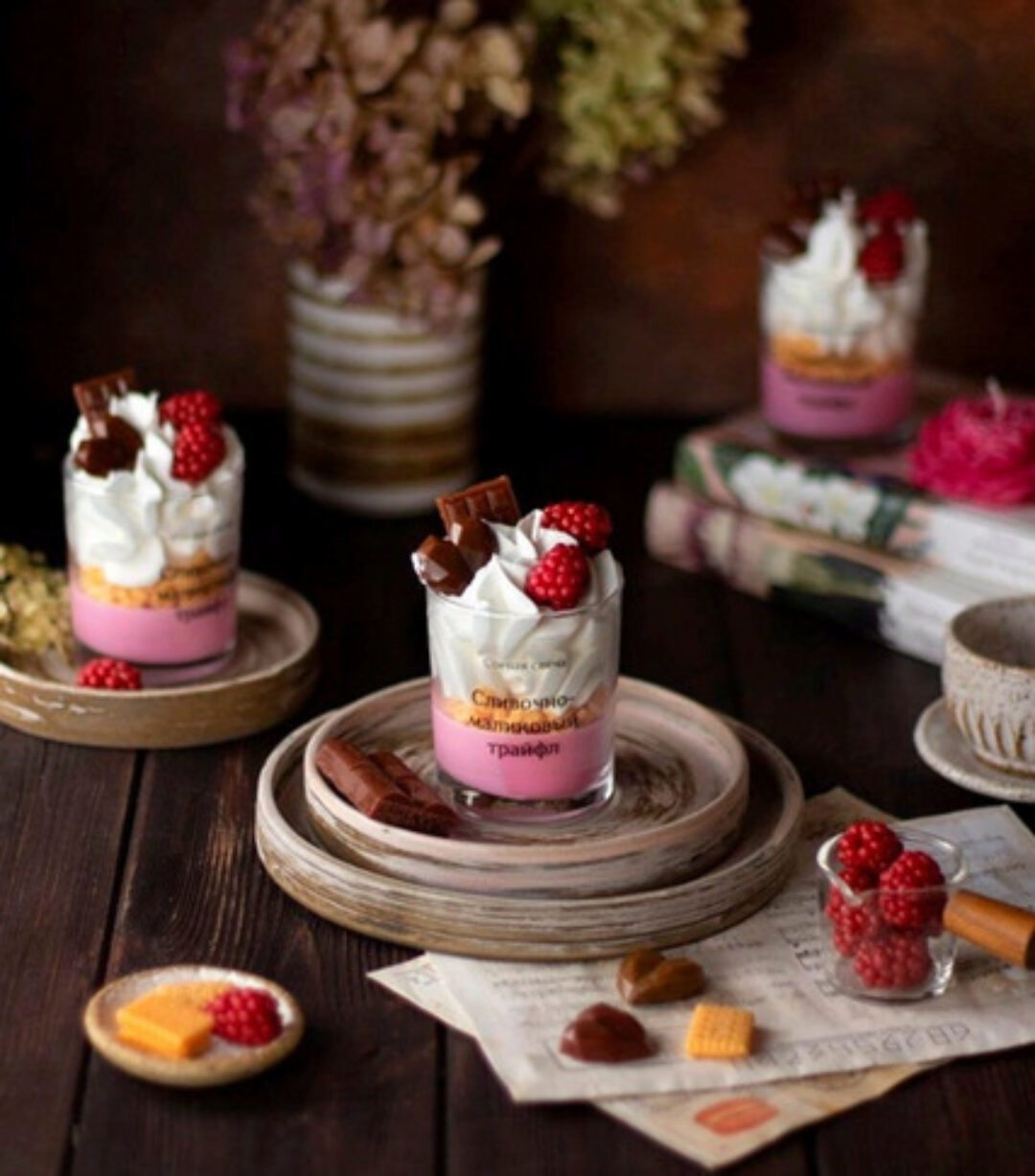 [Ведьмин Котёл МК] Изготовление десертных свечей (Катя Синица, Наталья Сахно)