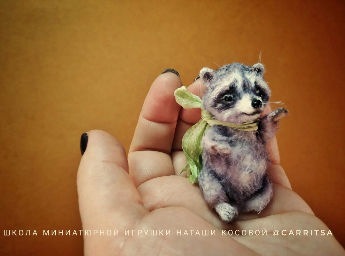 Миниатюра на основе вязаных элементов. 1 модуль (Наташа Косова)