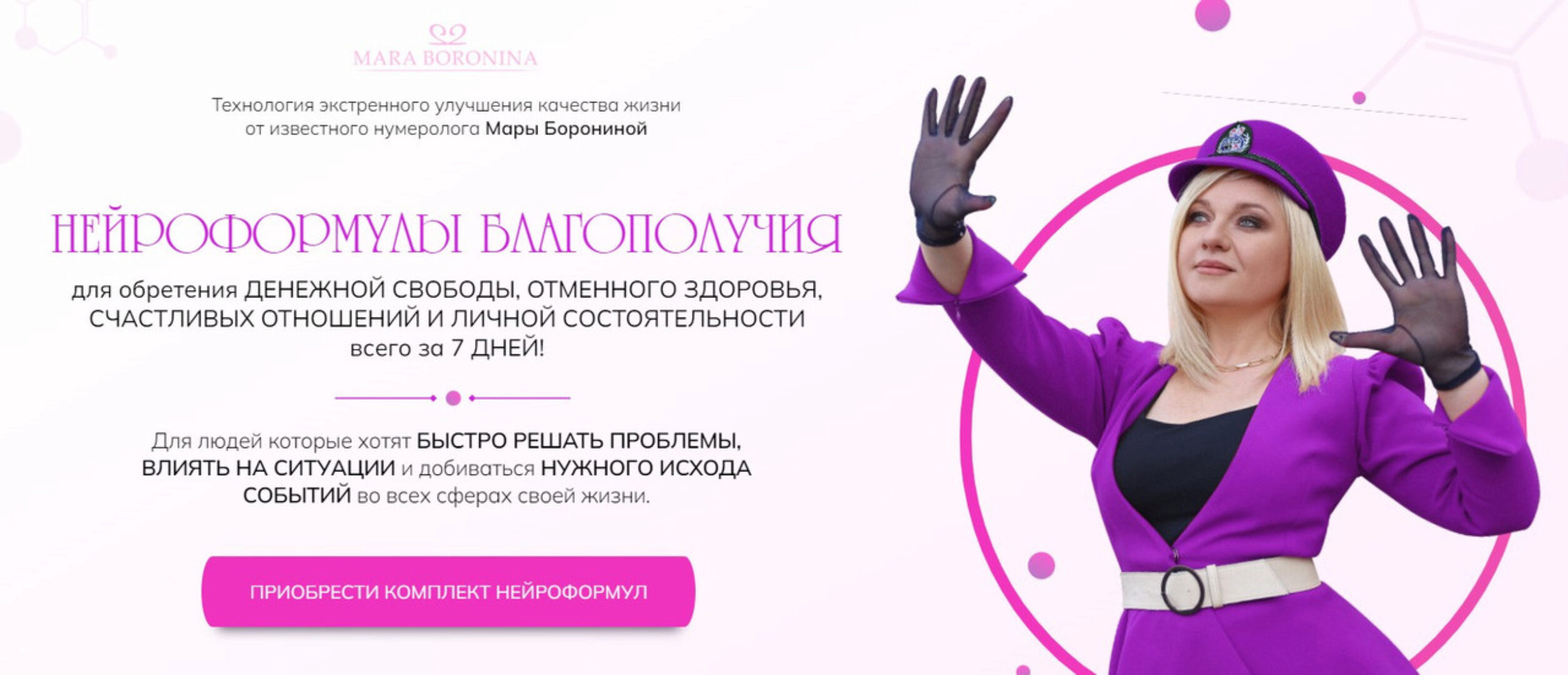 Нейроформулы благополучия. Пакет Освобождение (Мара Боронина)