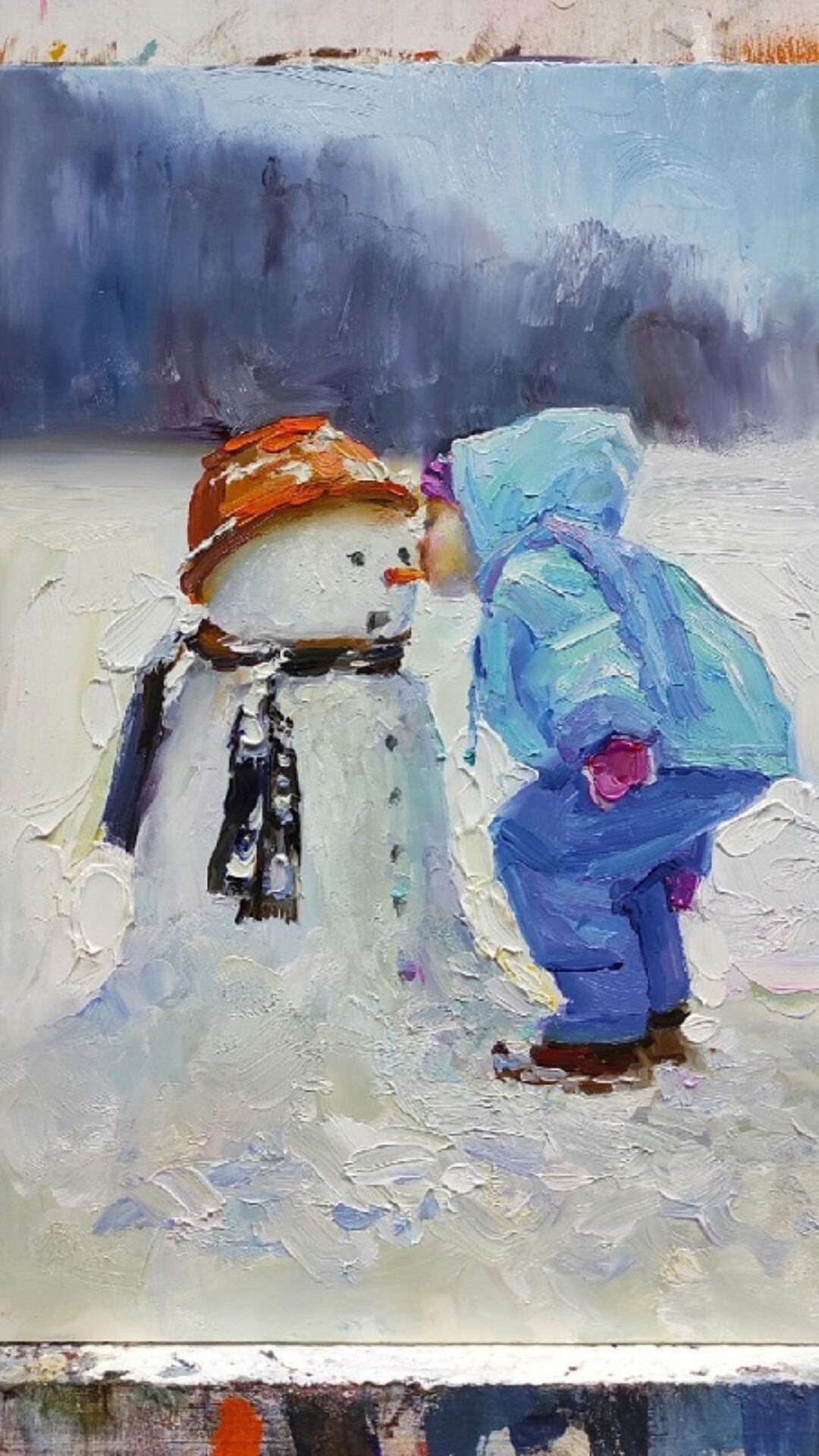 Новогодний видеокурс маслом (Виталий Антипин)