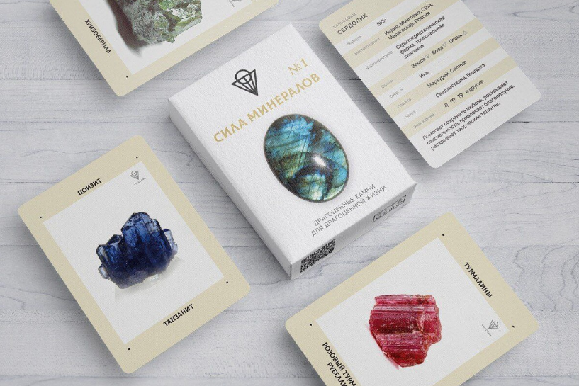 [Vitagems] Колода карт Сила Минералов N1/N2 (Татьяна Попова)