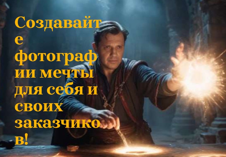 Реалистичное фото с вашим лицом с помощью ИИ (Валерий Дегтярь)