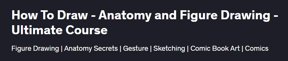 [Udemy] Как рисовать. Анатомия и рисование фигур. Полный курс (Ed Foychuk)