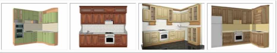 [pro100meb] Библиотека для мебельщиков. Кухни - Модерн