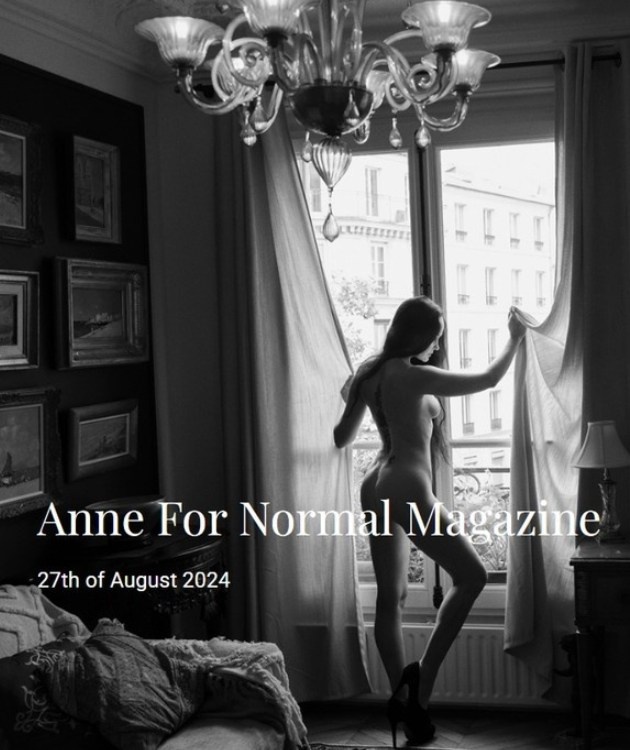 Фотосъемка Анны для нормального журнала - Anne For Normal Magazine, 2024 (Peter Coulson)