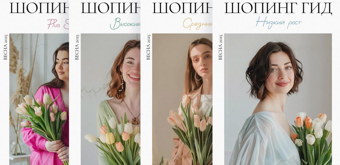 Шопинг гид Весна 2025. Весь комплект (8 гидов)  (Полли Рыжова)