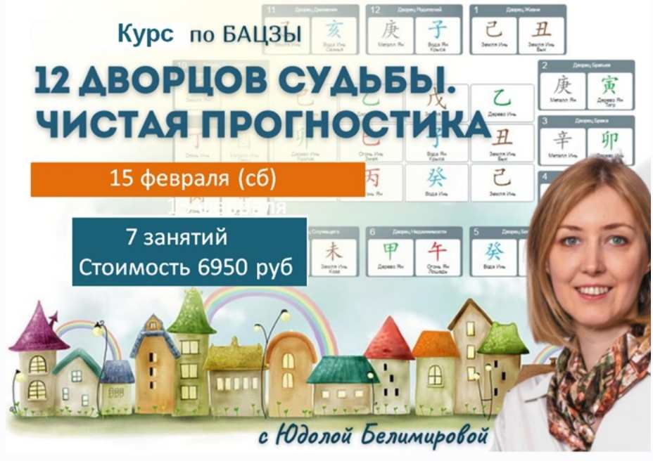 12 дворцов в Бацзы. Прогностика и ректификация (Юдола Белимирова)