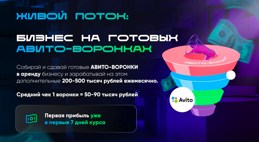 Бизнес на готовых Авито-воронках. Тариф Бизнес (Владимир Иннер)