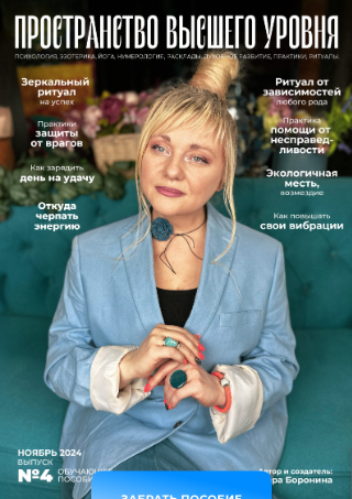 Пространство 22 уровня. Пространство высшего уровня. №4 Ноябрь 2024 (Мара Боронина)