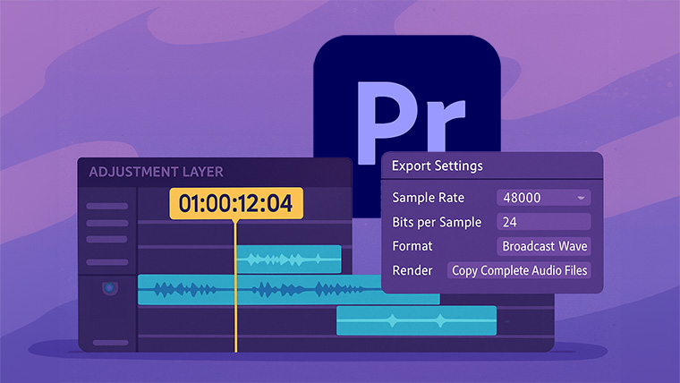 [Liveclasses] Подготовка монтажа к отправке звукорежиссеру в Premiere Pro (Дмитрий Ларионов)