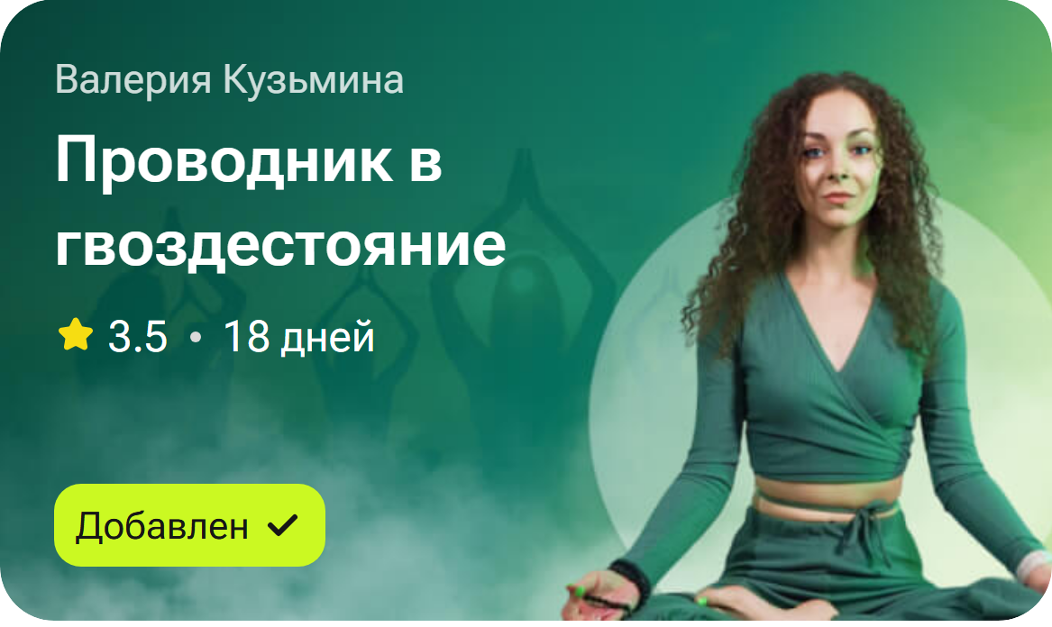 Проводник в гвоздесояние (Валерия Кузьмина)