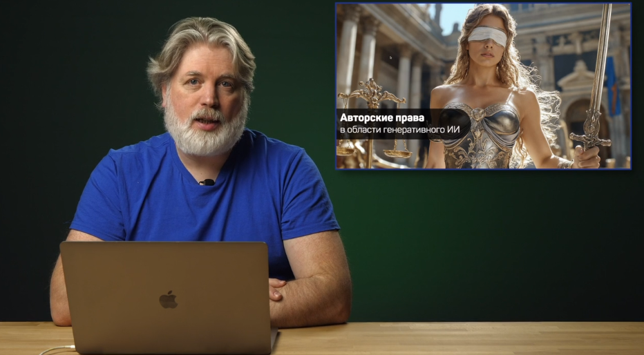 [Liveclasses] Авторские права в области генеративного AI (Антон Мартынов)