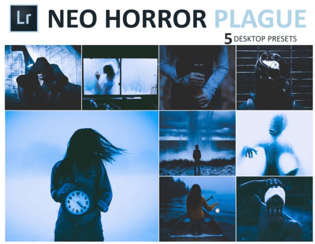 [Thehungryjpeg] Neo Horror Plague Desktop Lightroom Presets