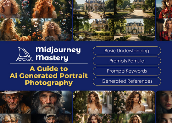 [PixelGeniusArt] Midjourney Mastery: эксклюзивное руководство по созданию портретов, лучшие промпты для фотографии