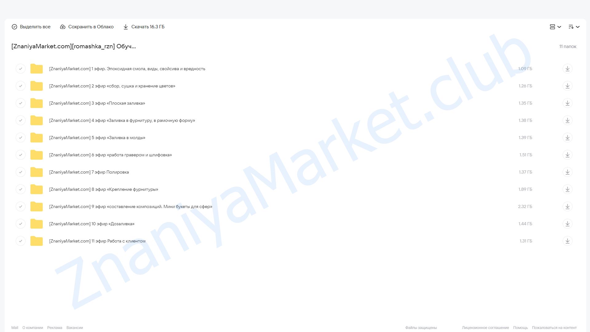 Обучающий курс по эпоксидной смоле (romashka_rzn) облако mail, фото 2 из 2.