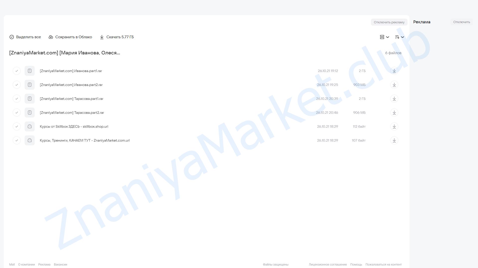 Запуск речи (Мария Иванова, Олеся Тарасова) облако mail, фото 2 из 2.