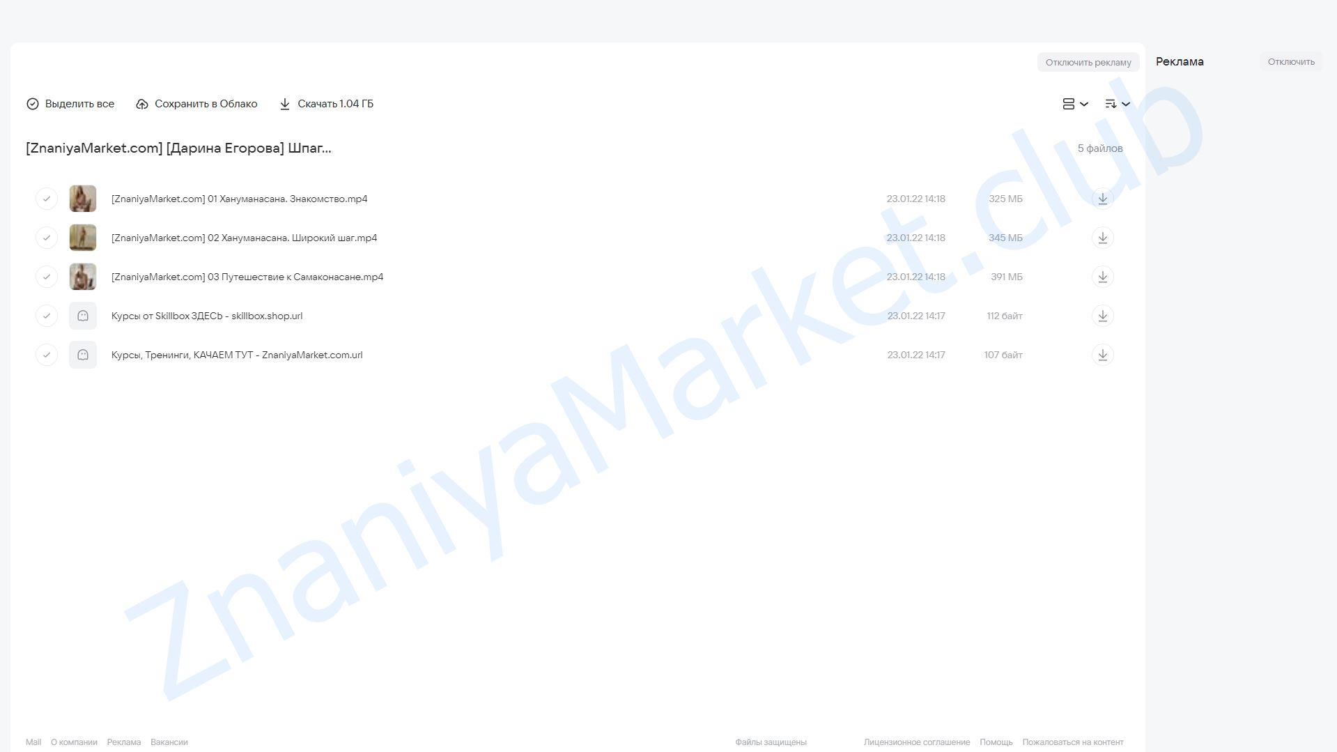 Шпагаты (Дарина Егорова) облако mail, фото 2 из 2.