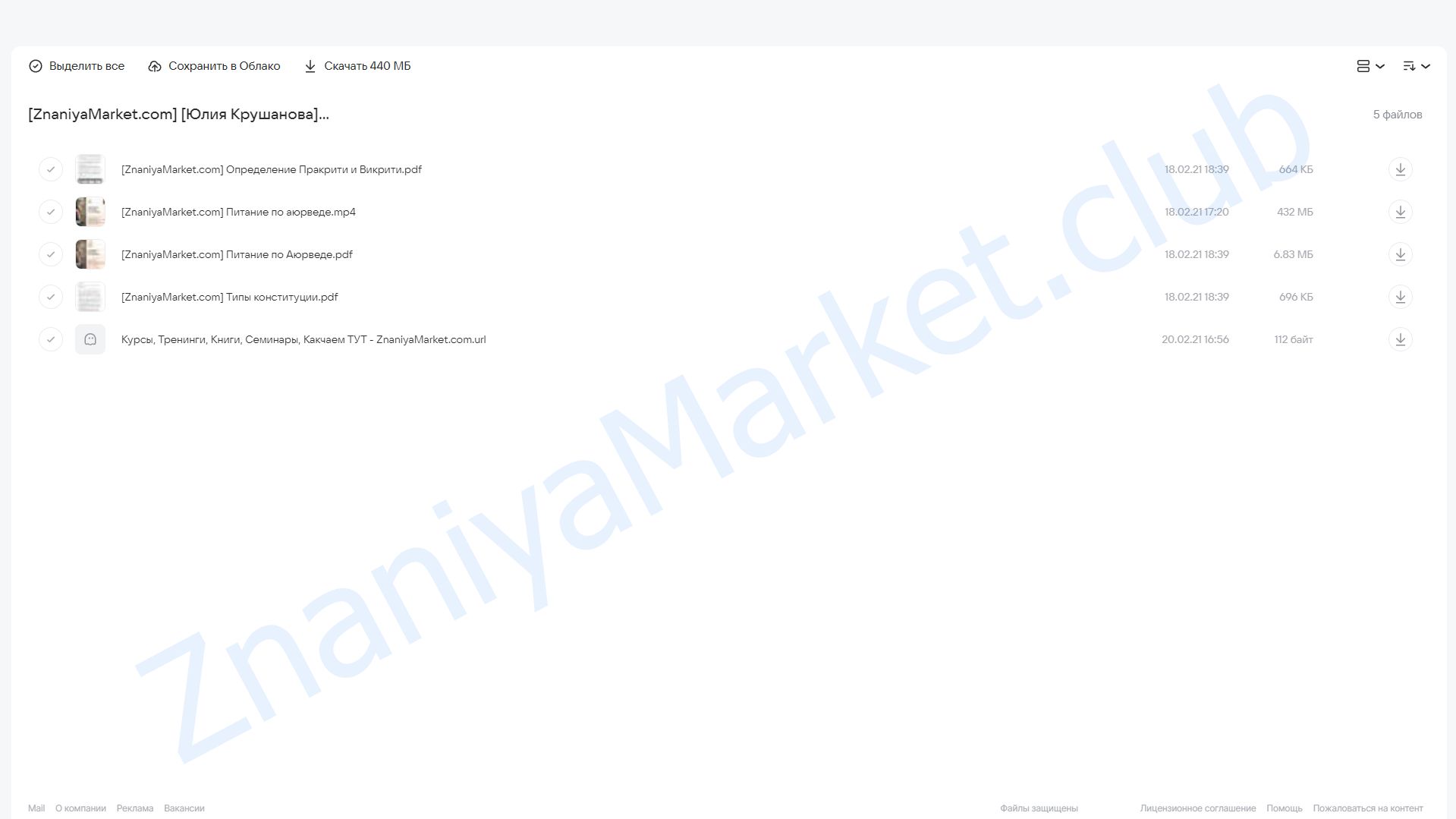 Принципы питания по аюрведе (Юлия Крушанова) облако mail, фото 2 из 2.