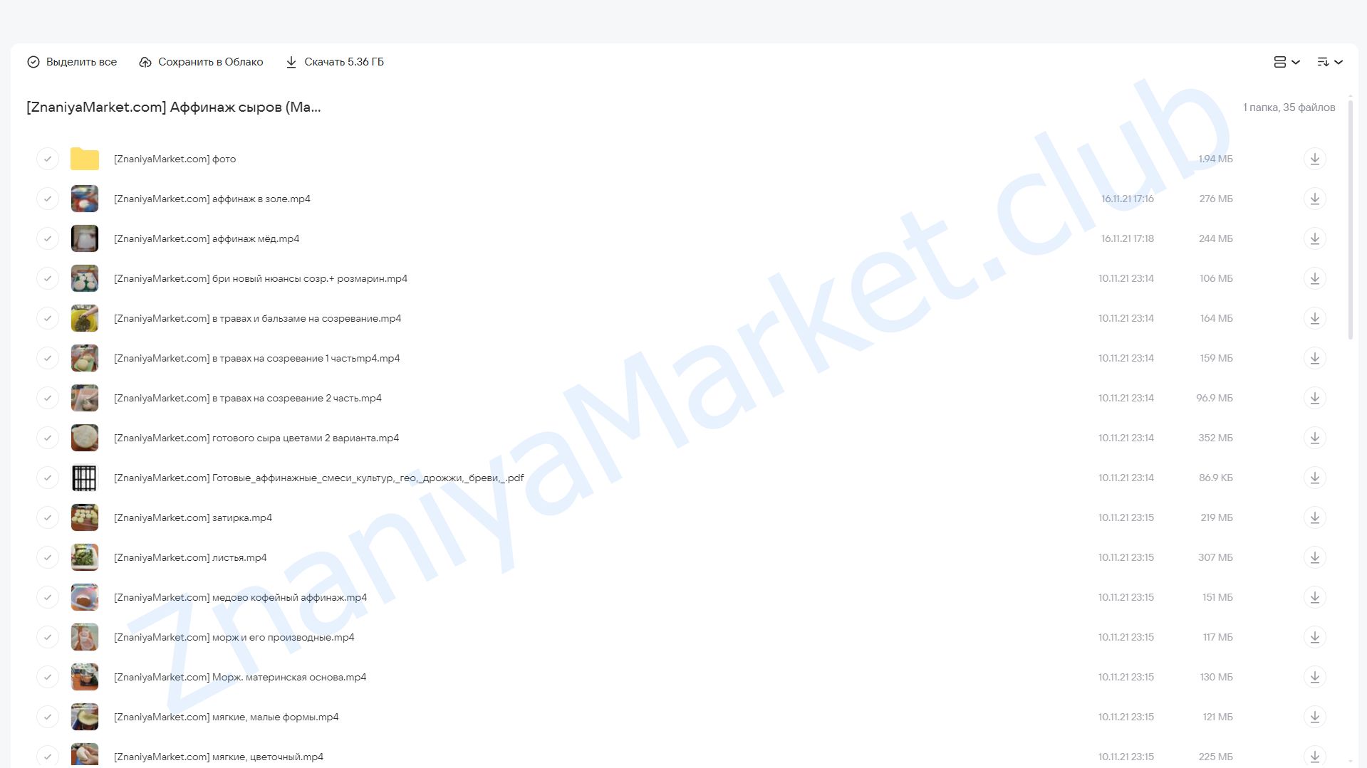Аффинаж сыров (Марина Каманина) облако mail, фото 2 из 2.