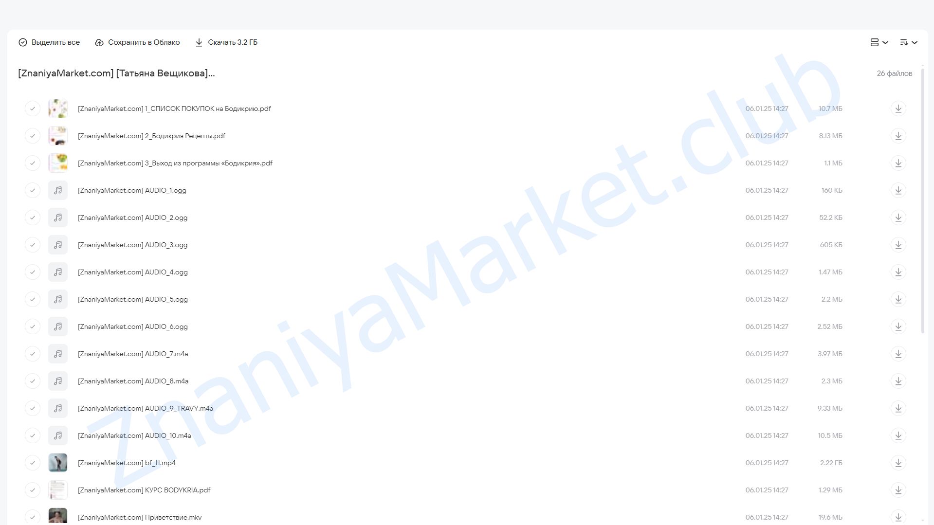 Бодикрия (Татьяна Вещикова) облако mail, фото 2 из 2.