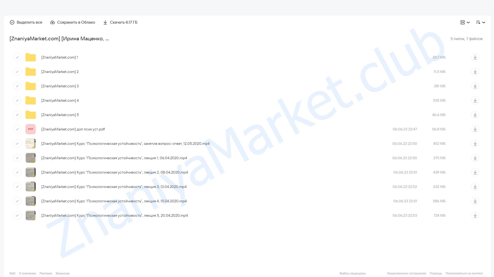 [Институт Ньюфелда] Психологическая устойчивость (Ирина Маценко, Наталья Лысак) облако mail, фото 2 из 2.