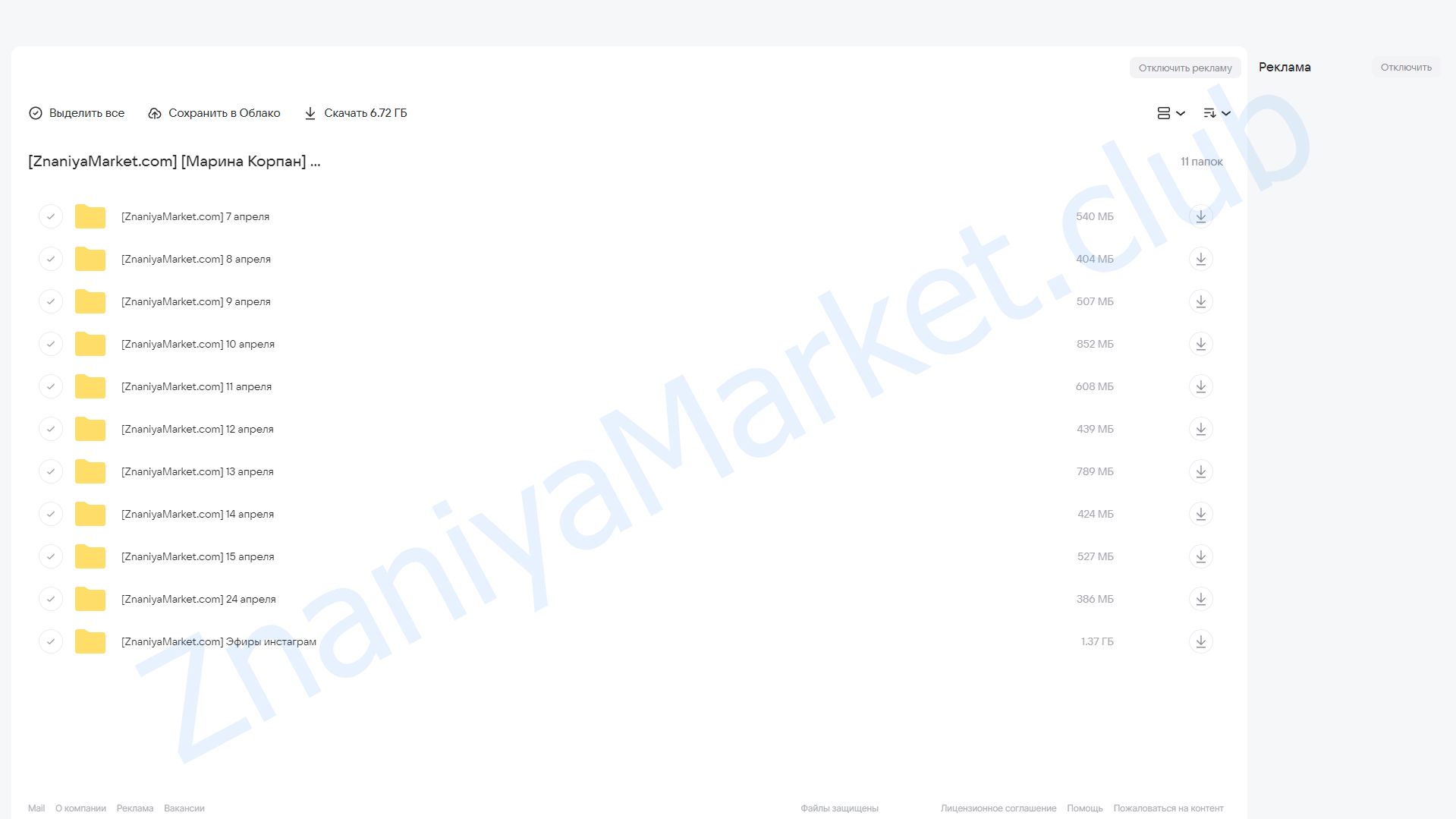 Бодифлекс PRO. Пакет ВИП (Марина Корпан) облако mail, фото 2 из 2.