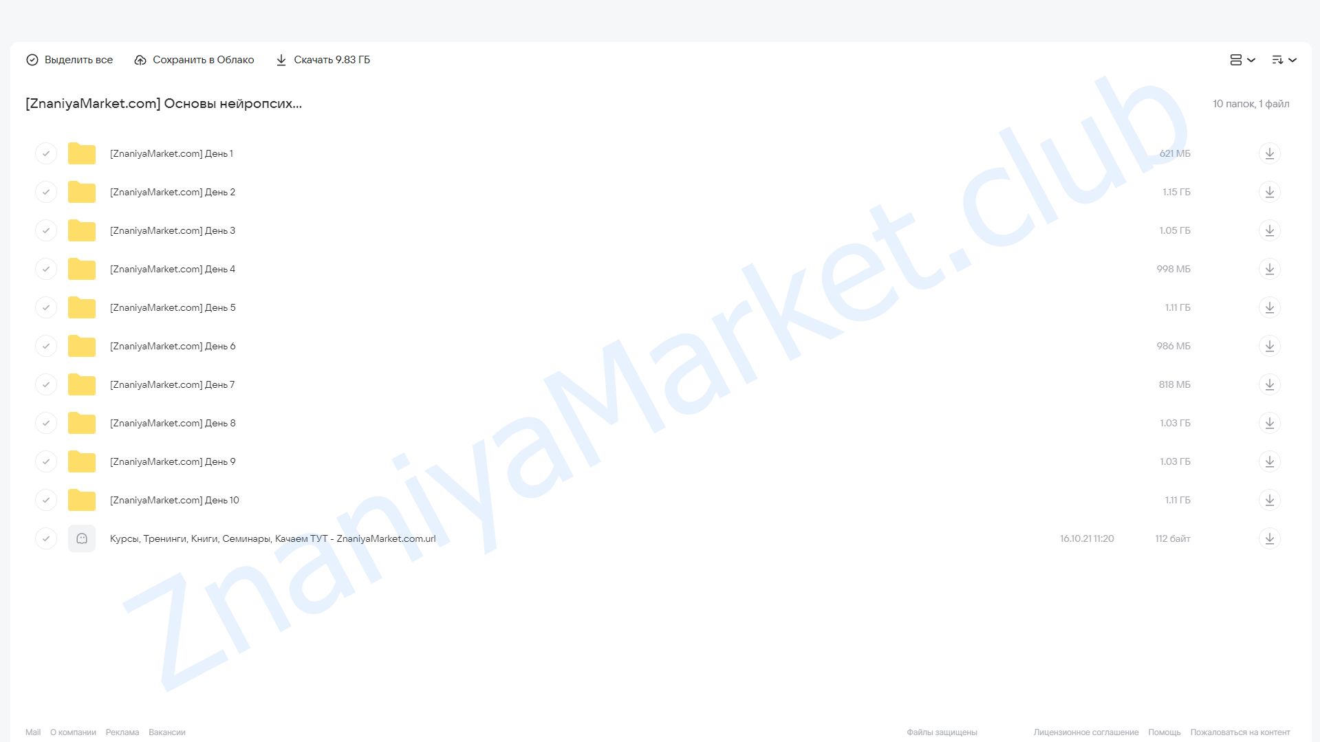 Основы нейропсихологии за 10 дней (Елена Лаштабега) облако mail, фото 2 из 2.