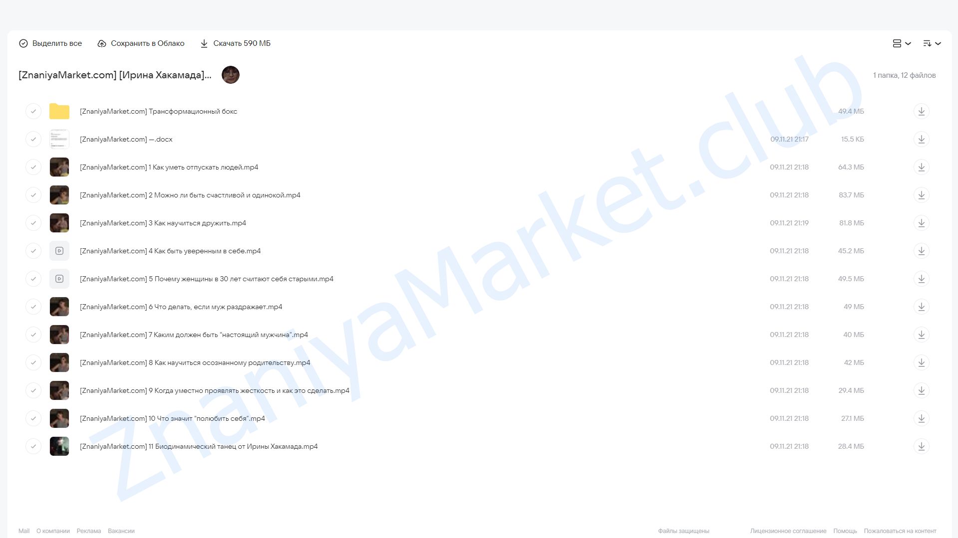 Сила женщины (Ирина Хакамада) облако mail, фото 2 из 2.