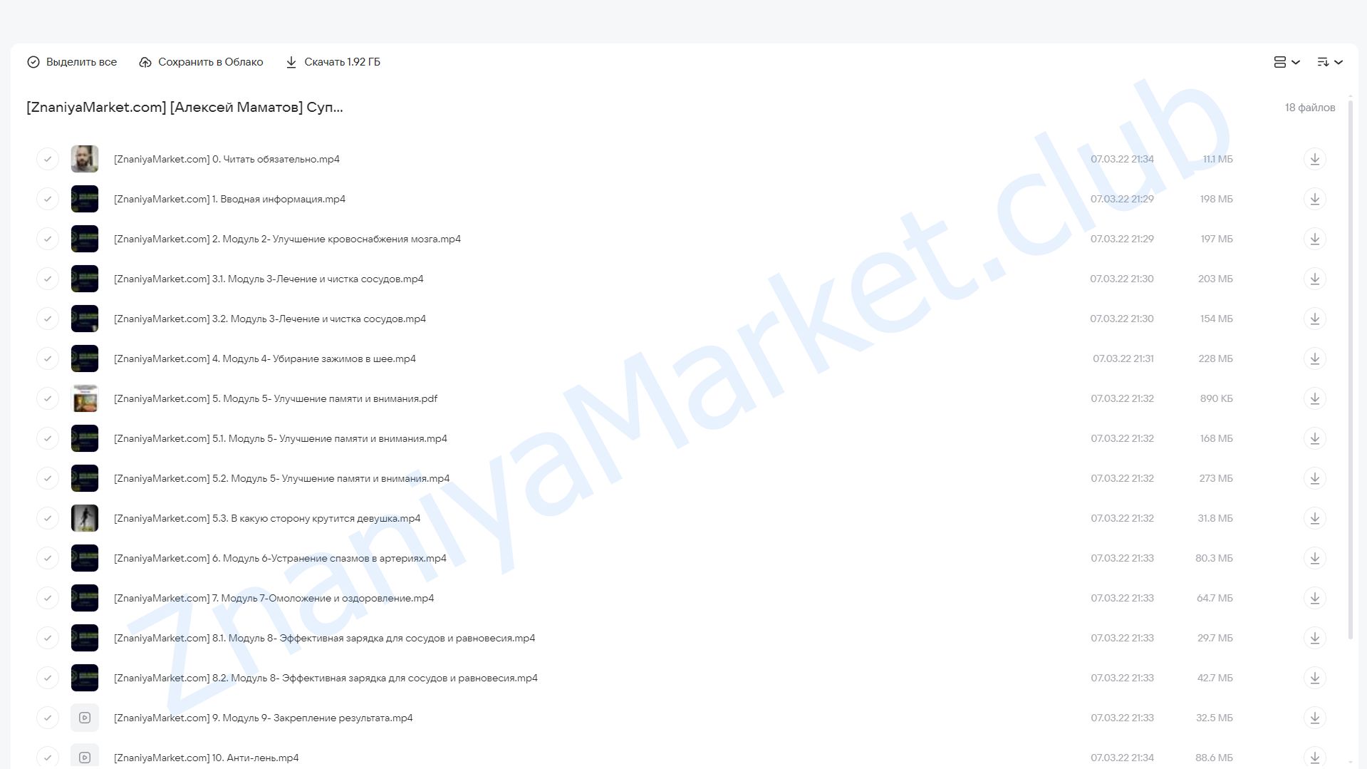 Супермозг — шаг №1 (Алексей Маматов) облако mail, фото 2 из 2.