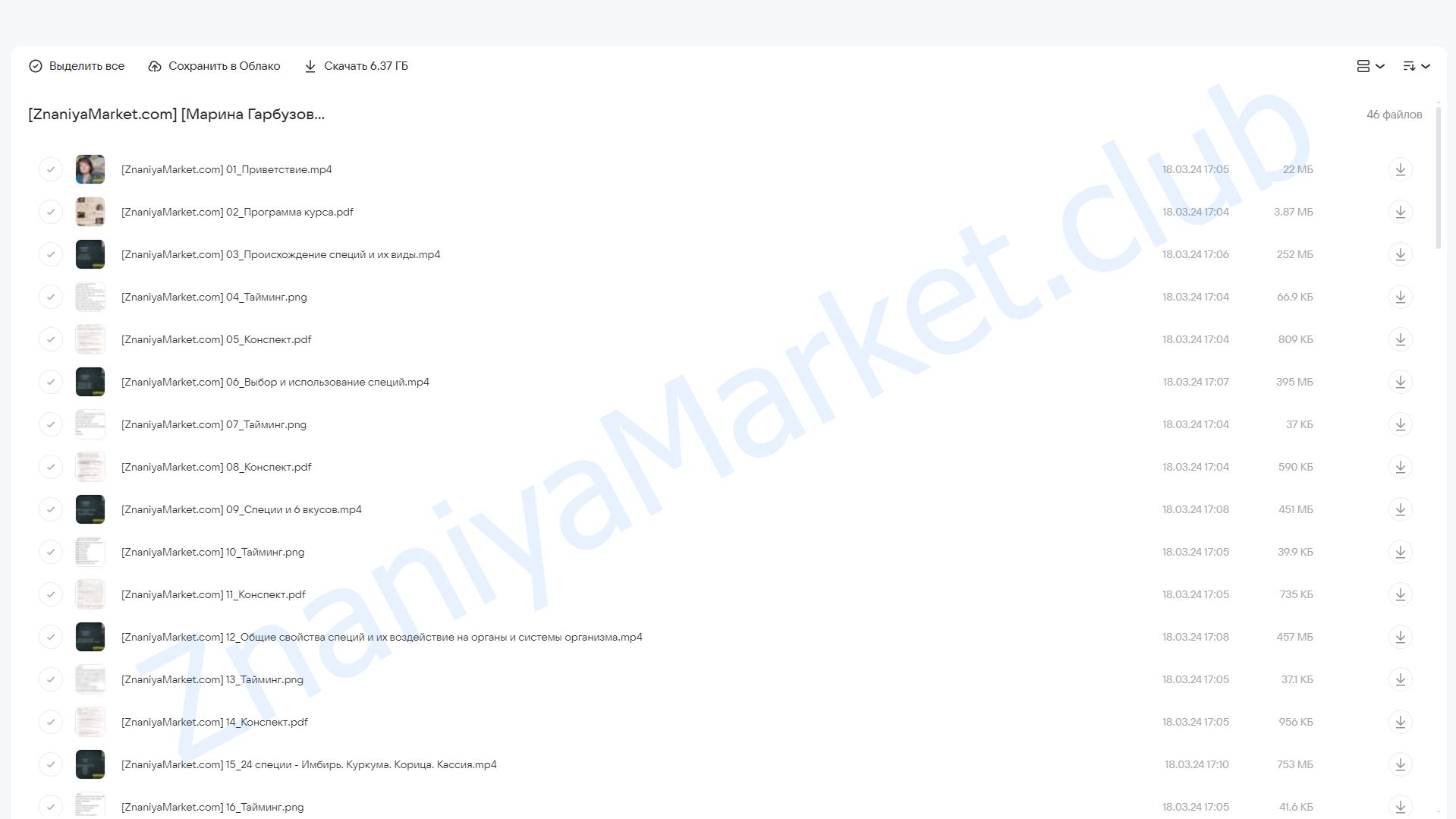 Волшебная сила специй (Марина Гарбузова) облако mail, фото 2 из 2.