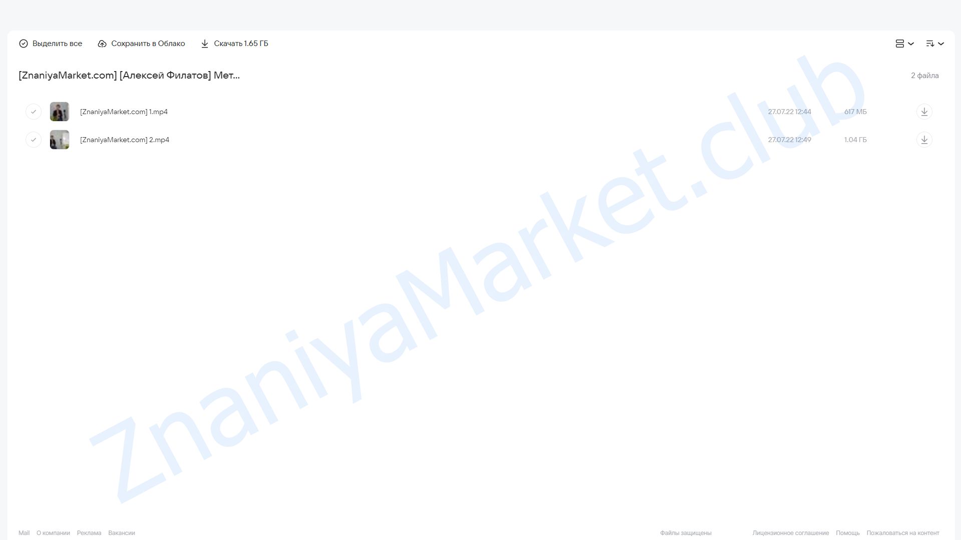 Метапрограммы в профайлинге (Алексей Филатов) облако mail, фото 2 из 2.