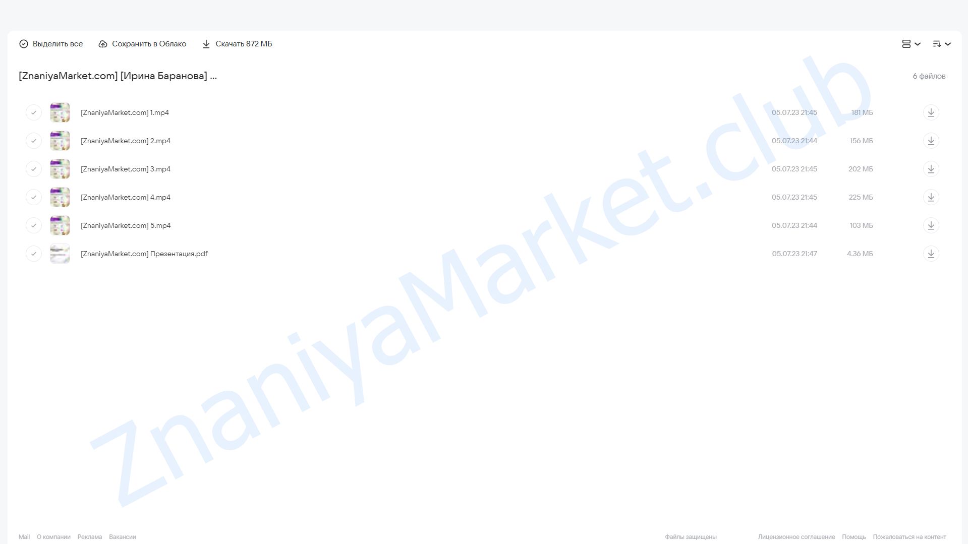 [Первая школа биохакинга] Пигментация 2.0 (Ирина Баранова) облако mail, фото 2 из 2.