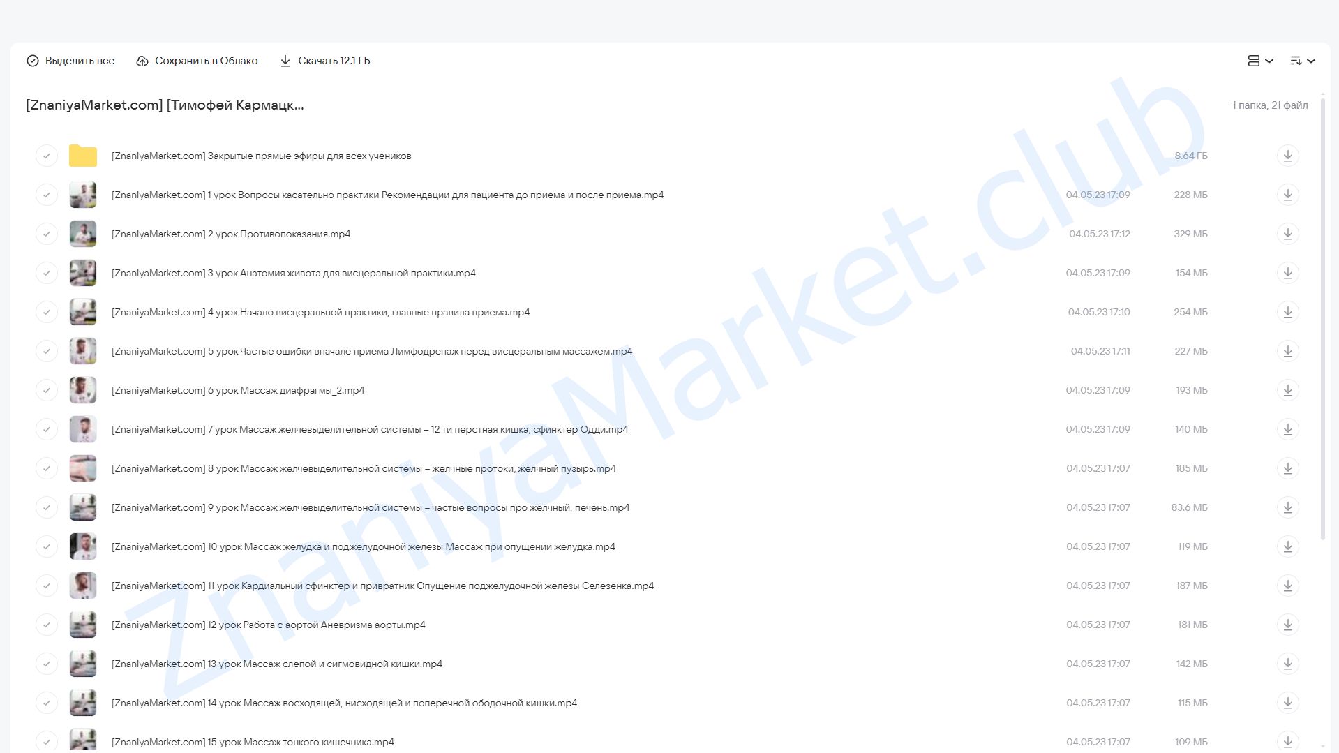 Висцеральная терапия (Тимофей Кармацкий) облако mail, фото 2 из 2.