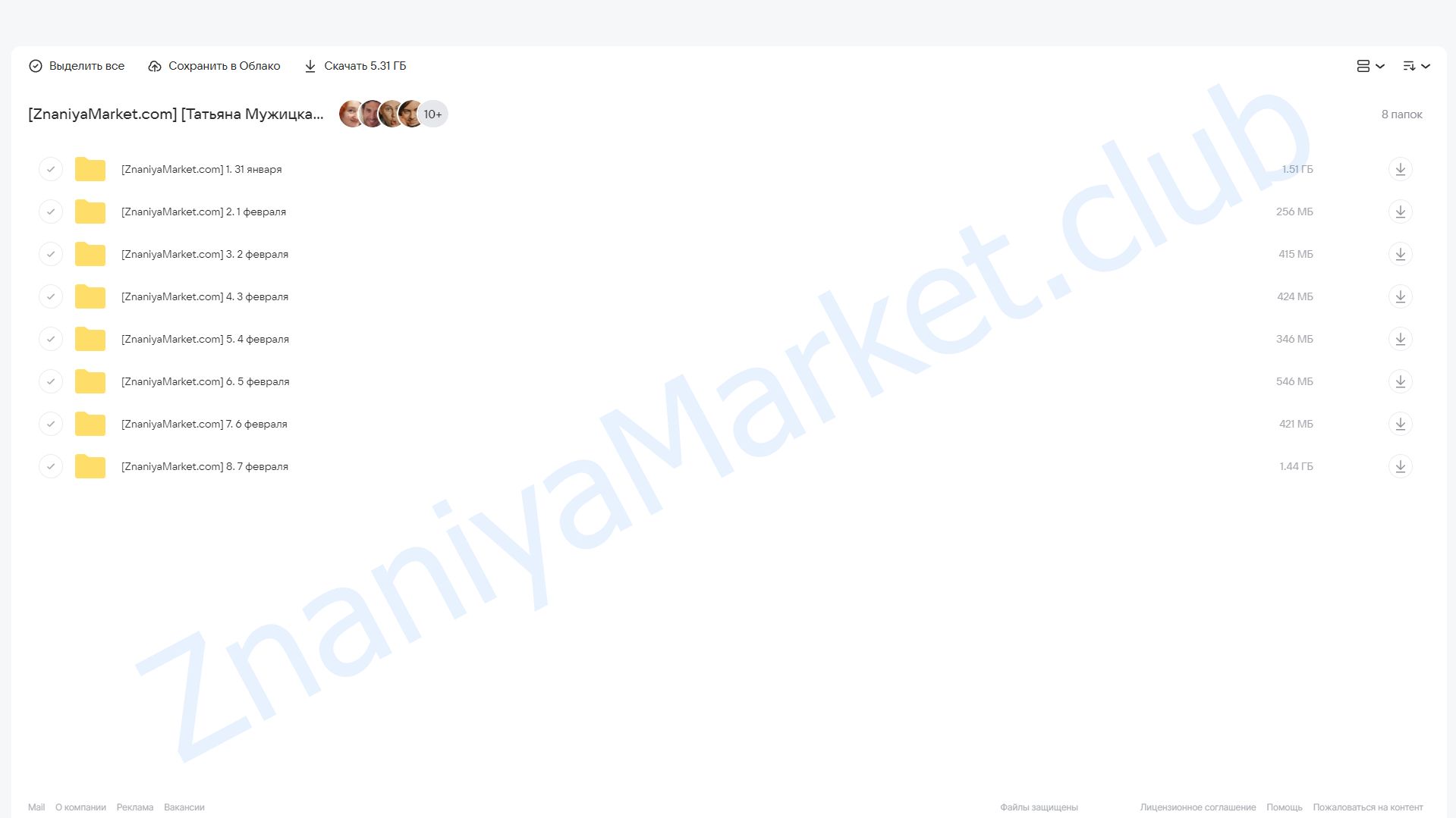 PRO опоры (Татьяна Мужицкая) облако mail, фото 2 из 2.