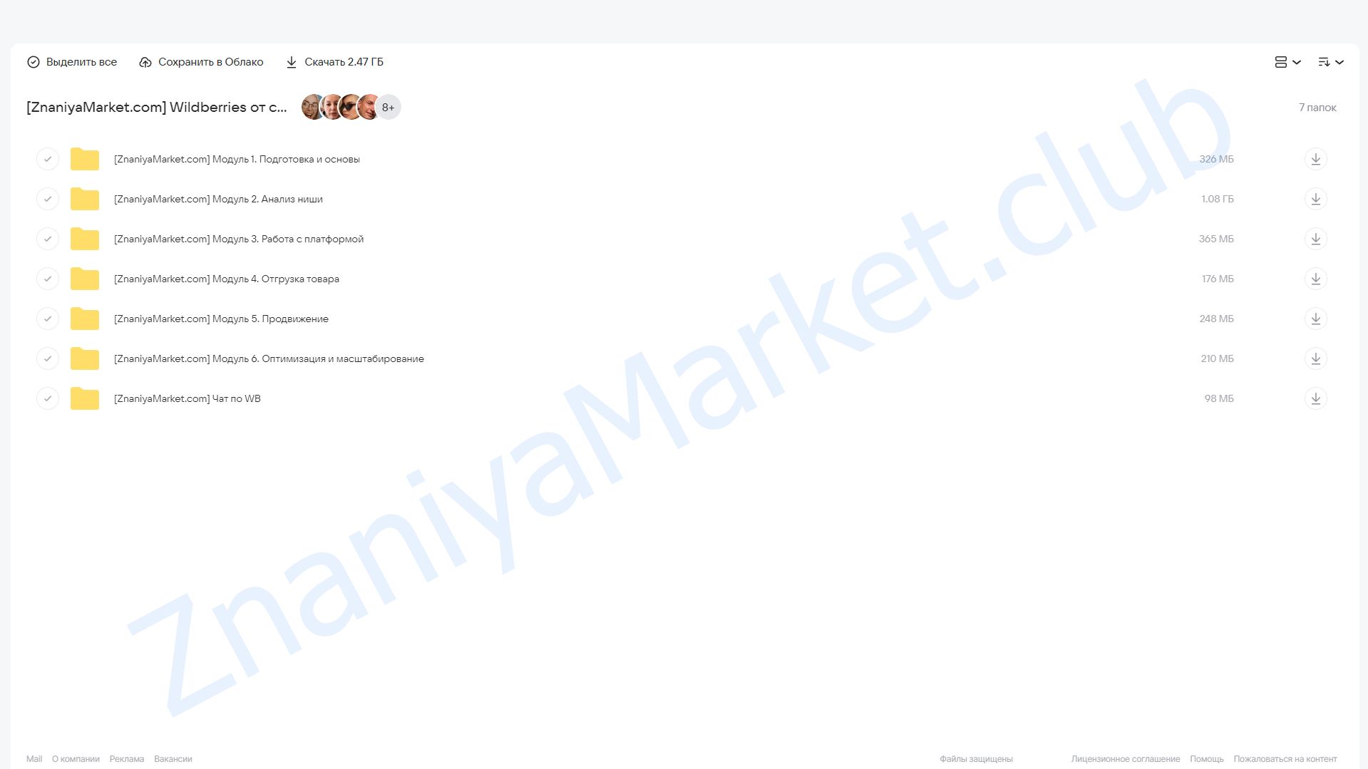 [Marketinghandmade] Wildberries: от старта до миллиона (Анастасия Романова) облако mail, фото 2 из 2.