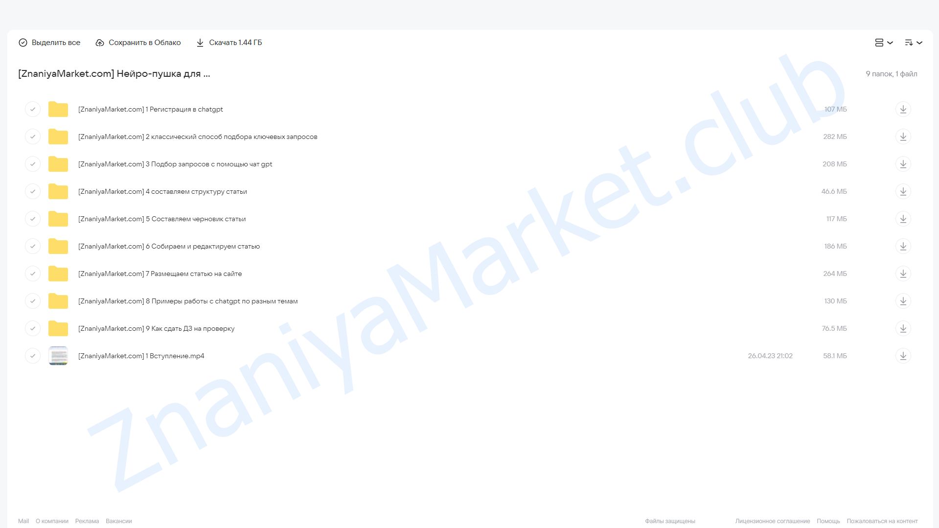 Нейро-пушка для seo (Дмитрий Новосёлов) облако mail, фото 2 из 2.
