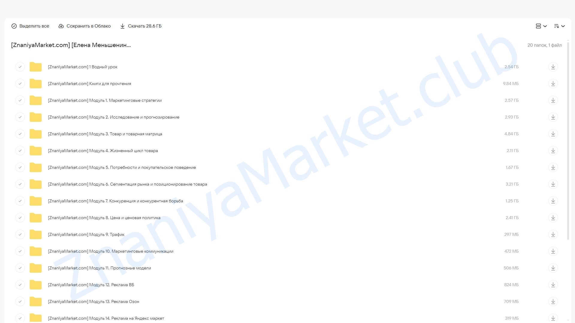 Маркетолог (Елена Меньшенина) облако mail, фото 2 из 2.