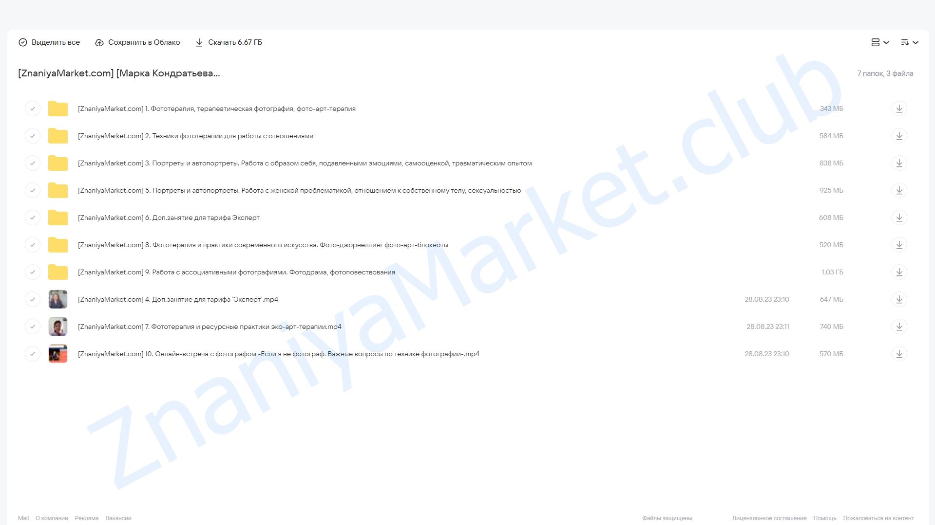 Фототерапия: взгляд, меняющий жизнь. Пакет Эксперт (Марка Кондратьева, Александр Копытин) облако mail, фото 2 из 2.