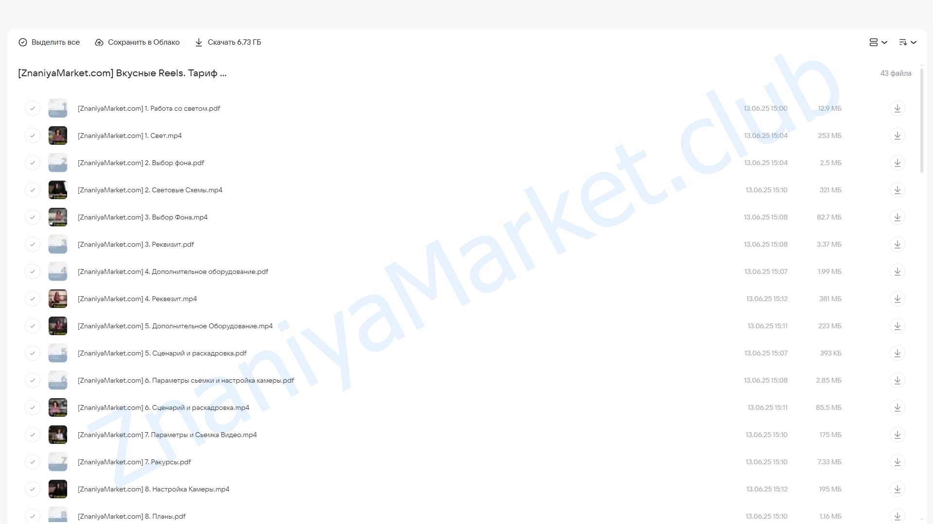 [olgaavet] Вкусные Reels. Тариф Я сам (Ольга Авет) облако mail, фото 2 из 2.