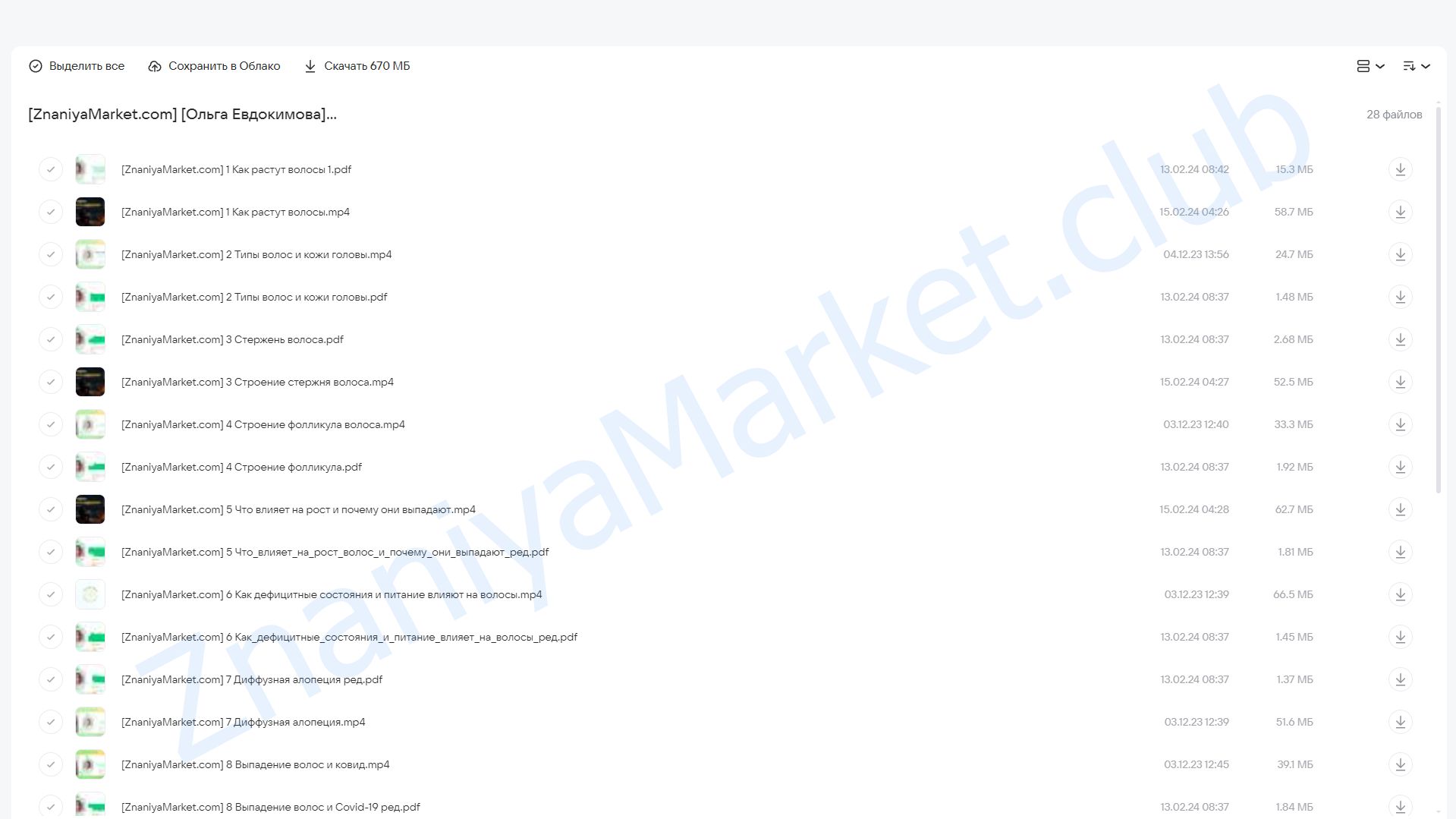 Клуб Здоровье: инструкция к применению. Выпадение волос (Ольга Евдокимова) облако mail, фото 2 из 2.