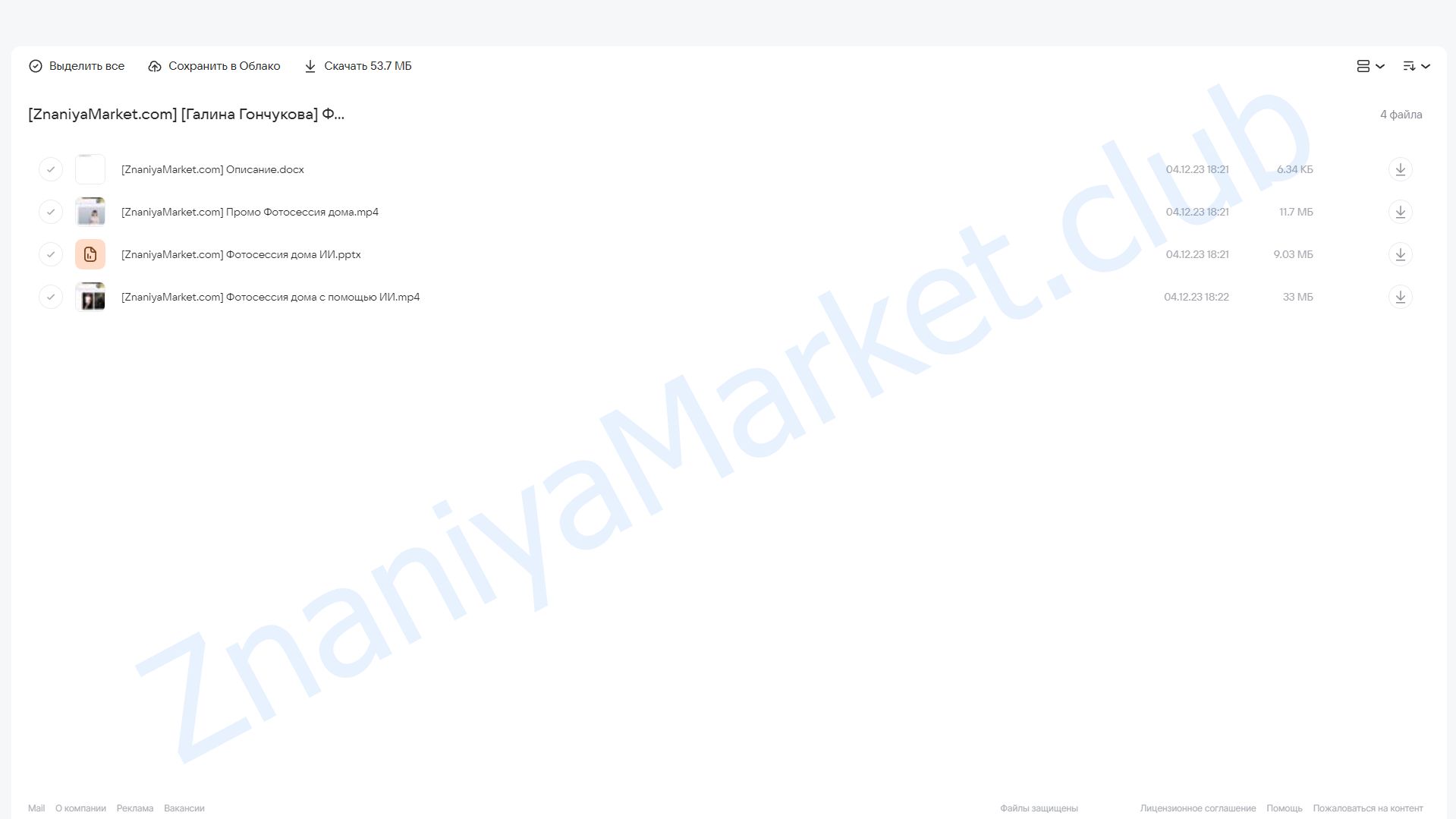 Фотосессия дома с помощью нейросети (Галина Гончукова) облако mail, фото 2 из 2.