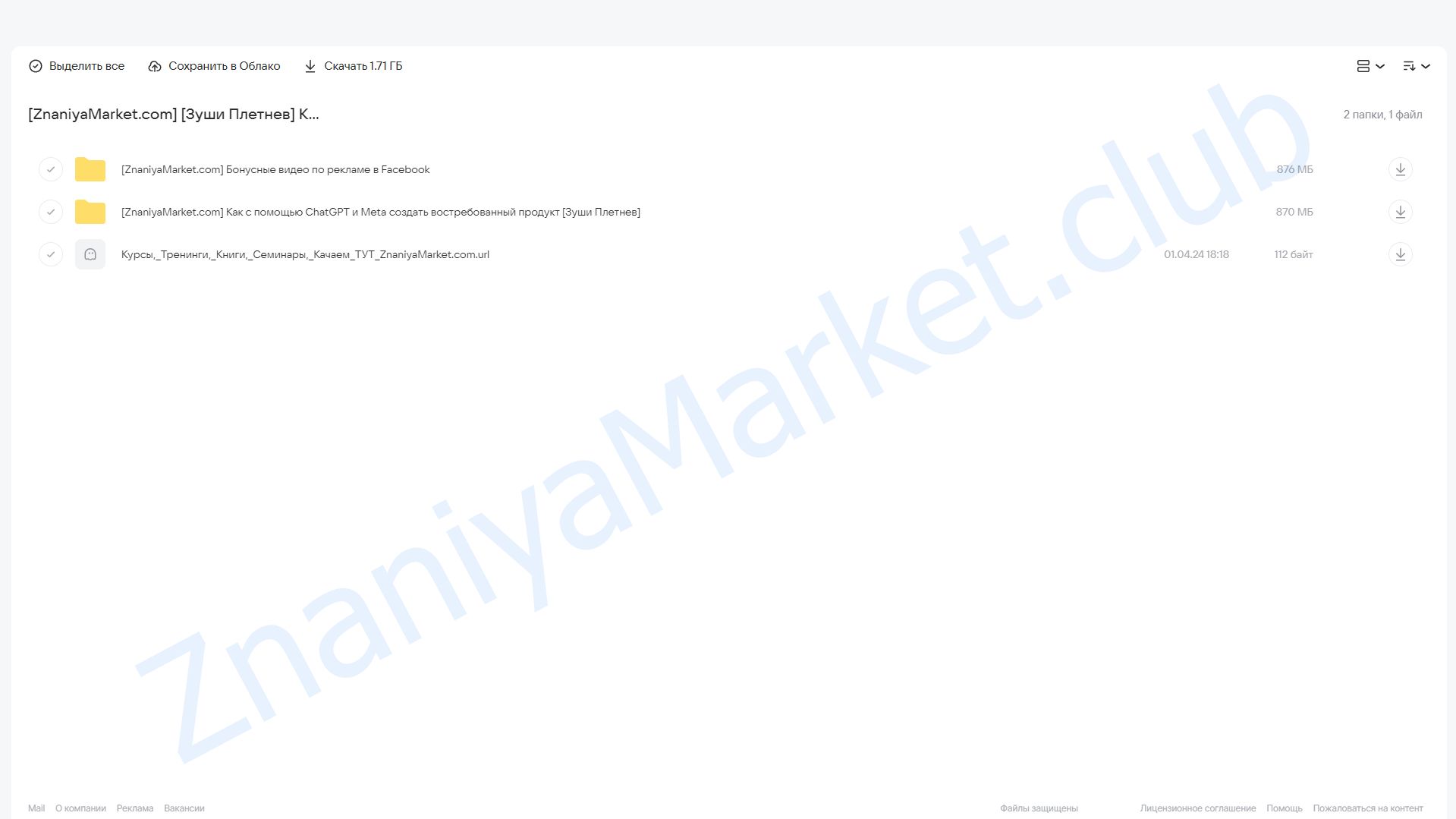 Как с помощью ChatGPT и Meta создать востребованный продукт? (Зуши Плетнев) облако mail, фото 2 из 2.