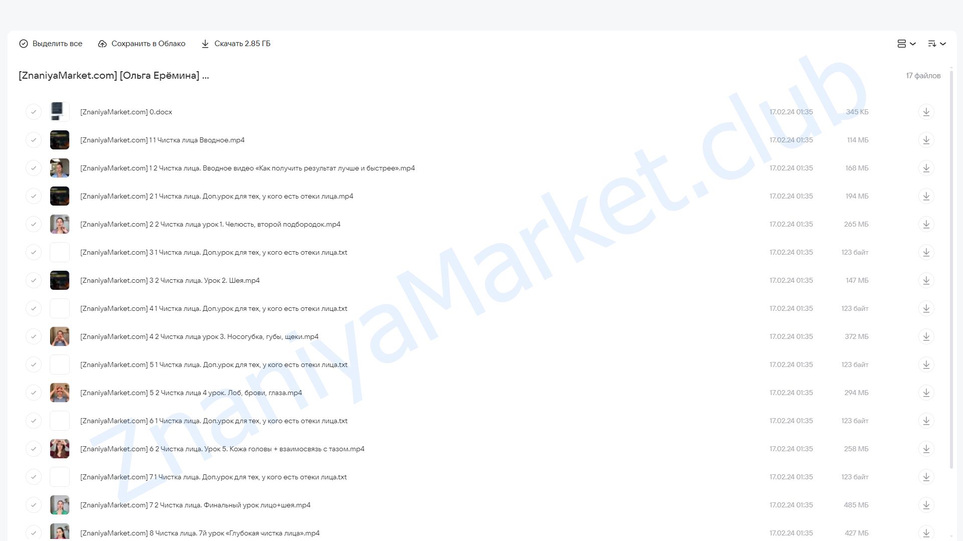 Чистка лица от морщин. Экспресс-курс по омоложению для женщин (Ольга Ерёмина) облако mail, фото 2 из 2.